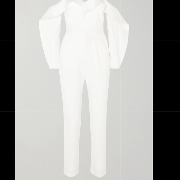 Self portrait off shoulder jumpsuit - Picture 4 of 9